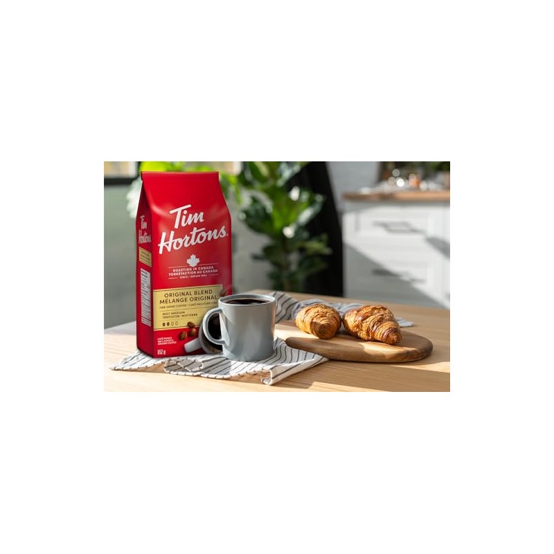Tim Hortons Original Blend, Fine Grind Coffee, Medium Roast, Made