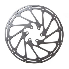 Clarks Cycle Systems Z8 Steel 6-Bolt Disc Brake Rotor, Silver, 180mm