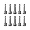 Professional Drywall Screwdriver Bits Set 10Pcs 50mm Chrome Steel Magnetic
