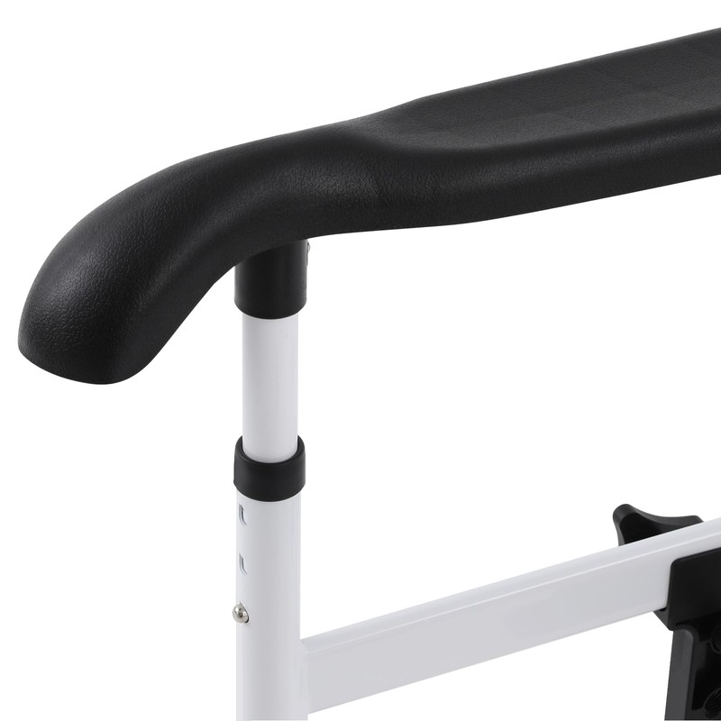 FiueStur Adjustable Toilet Safety Rails for Elderly Sturdy Support Frame