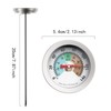 Generic Compost Soil Thermometer, Professional Dial Display Fahrenheit and Celsius
