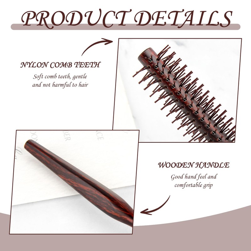 2 Pieces Hair Comb, Wooden Handle Comb, Durable Comb, Hair