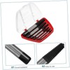 jojofuny Damaged Screw Extractor Kit 6pcs Extractor Tool Set Universal
