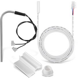 sixcow 3850644422 120V/325W Heating Element & 3851210025 Replacement RV Refrigerator Thermistor for Dometic RM2652, DM2652, DM2852, DM2662, DM2663, DM2862