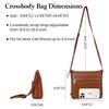 befen Soft Real Leather Crossbody Bags for Women Cross Body