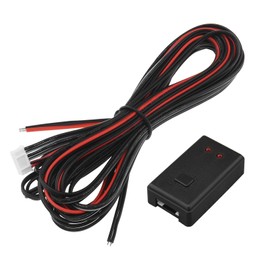 LT Easiyl Flash Strobe Controller LED DC12V 2 Ways 48W Auto Car Box Flasher Module Kit with Cable Bundle Paster for Motorcycle Car and Truck 10 Blinking Mode, Black