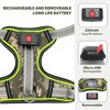Light Up Dog Harness No Pull LED Harness, Escape Proof