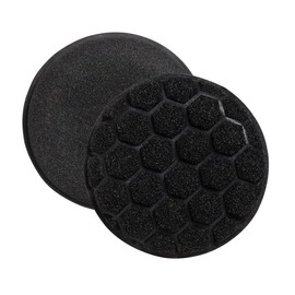 HIC Kitchen Sudz-Power Scratch-Free Scrubber Sponges, Long Lasting Polyurethane, BPA Free, Round, Set of 2