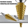 HRLORK Step Drill Bit 4mm-22mm Cone Drill Bits Hole Cutter