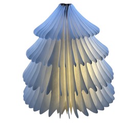 NWOOD Christmas Tree Foldable LED Lamp | USB Charged | Foldable & Bright | Durable | Great for Christmas Decoration or Gift | No Battery Required |