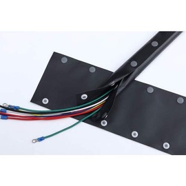 TRUSCO OTB-15-5-R2 Wire Protection Binding Tube, Hook Type, 5.9 ft (15 m) (Φ 5 m)