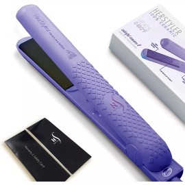 Herstyler  Colorful Seasons Ceramic Flat Iron, Dual Voltage, 1.25 Inch ⭐⭐⭐⭐⭐