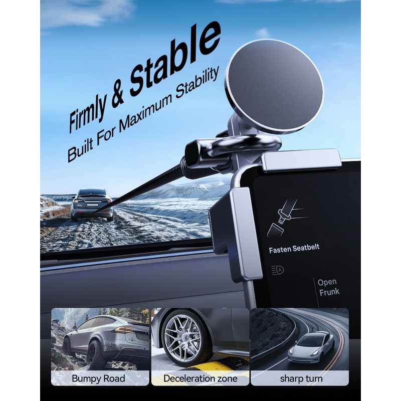 WEIPIN 360° Adjustable Magnetic Phone Holder for Accord Hybrid 2023-2026
