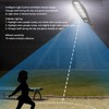 Solar Street Light 3 Modes Remote Control Motion Sensor LED
