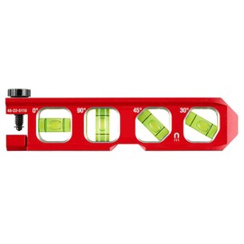 Milmaukee Torpedo Level Magnetic For Milwaukee 48-22-5110 6.5"" Impact Resistant Pipe Lock Billet Torpedo Level