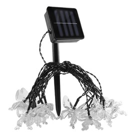SEWACC String Lights Outdoor Led Multicolor Solar Powered Fairy Lights Waterproof Hanging Yard Garden Decorations for Patio Holiday Party