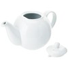 London Pottery Teapot with Strainer, White, 6 Cup (1.2 Litre)