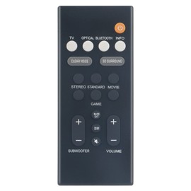 VDQ7630 Replaced Remote Control fit for Yamaha Sound Bar SR-B20A SR-B20ABL