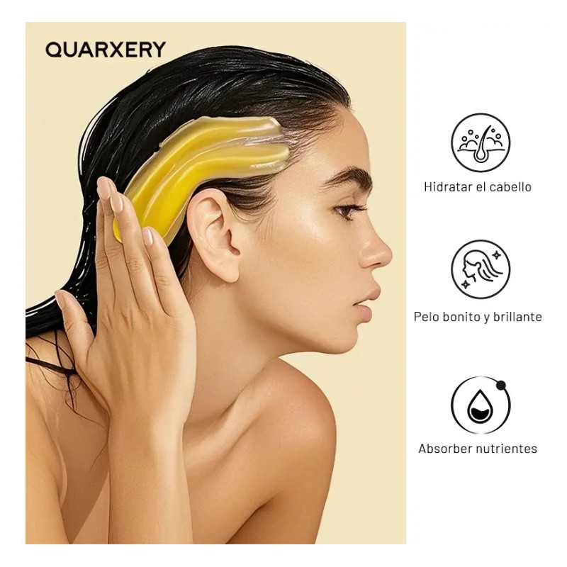 Quarxery Champú De Jengibre Anticaída - Limpieza Profunda