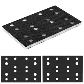 GIONAR 2Pcs Soft Sponge Interface Pad Compatible with Festool RTS 400/RS 400/RTSC 400, Sanding Pad Replacement, Sponge Sanding Pad Adapter,Pad Saver for Sanders with 1 Protection Pad(80x133mm)