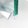 MCOCOD 36" Shower Door Bottom Seal Strip for 1/2" (12mm)