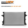 M-AUTO Aluminum Factory Style Radiator Replacement for 2018 2019 18