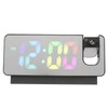 Digital Alarm Clock Temperature Display Calendar Snooze Mute Voice Activated