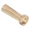 50 Pcs 5mm Battery Connector Plug 5mm Brass High Hardness