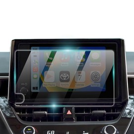 IPG ProActive Made for Toyota 2023-25 Corolla Hybrid - Corolla Cross Hybrid LE SE XLE - RAV4 LE XLE 8 Inch Navigation 9H Hardness Screen Protector Nano Ceramic Film High Clarity for Corolla