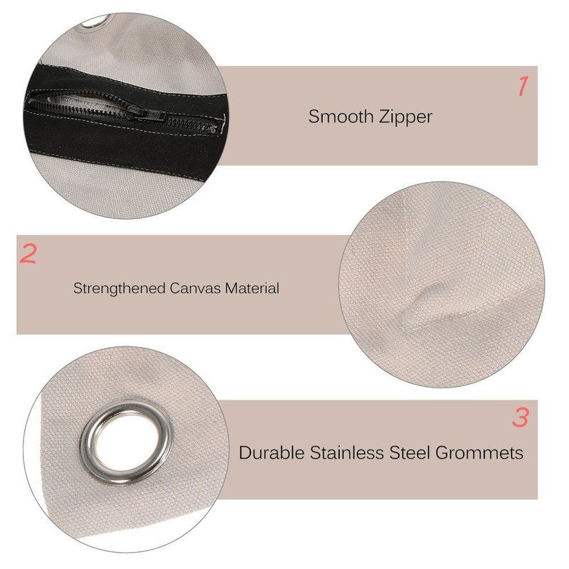 HYFAN Canvas Wall Bag for Wing Chun Kung Fu Boxing