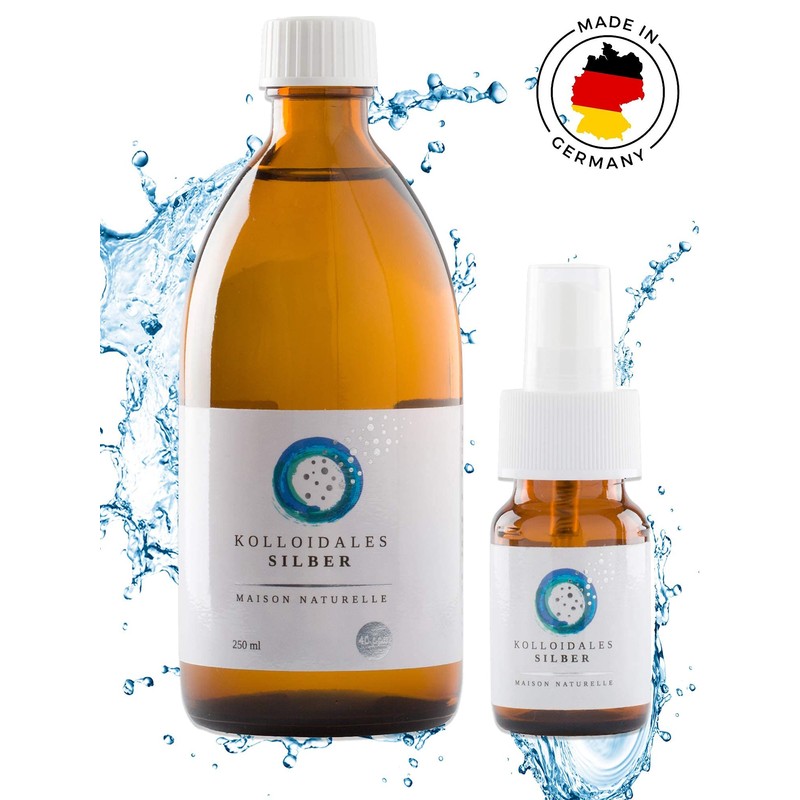 Colloidal silver, silver water 40/25 ppm 250/500 ml 250 ml