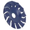 Angle Grinder Wheel Manganese Steel Dark Blue 0.9in Woodworking Grinding