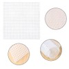 12 Pcs Plastic Mesh Canvas Sheet Square Cross Stitch Plastic