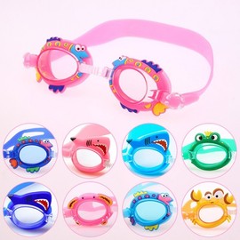Children's Swimming Goggles for Pool & Water Play DoLF812 Blue Swan Lake 30ea