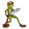 Set of 2 Decorative Figures – FROG Frogs FIRE BRIGADE