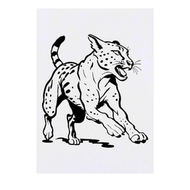 'Cheetah on the Sprint' Temporary Tattoo - Water Resistant, Skin-Safe, Non-Toxic Transfer (TO00071321)
