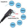 Retevis RT22 Walkie Talkie Earpiece with Mic, 2 Pin Earhook