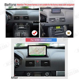 16pin Car Stereo Radio Power Retrofit Wiring Harness Cable Adapter fits for XC90 2004-2014