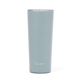 Francfranc Stainless Steel Tumbler with Lid, 650ml, Blue