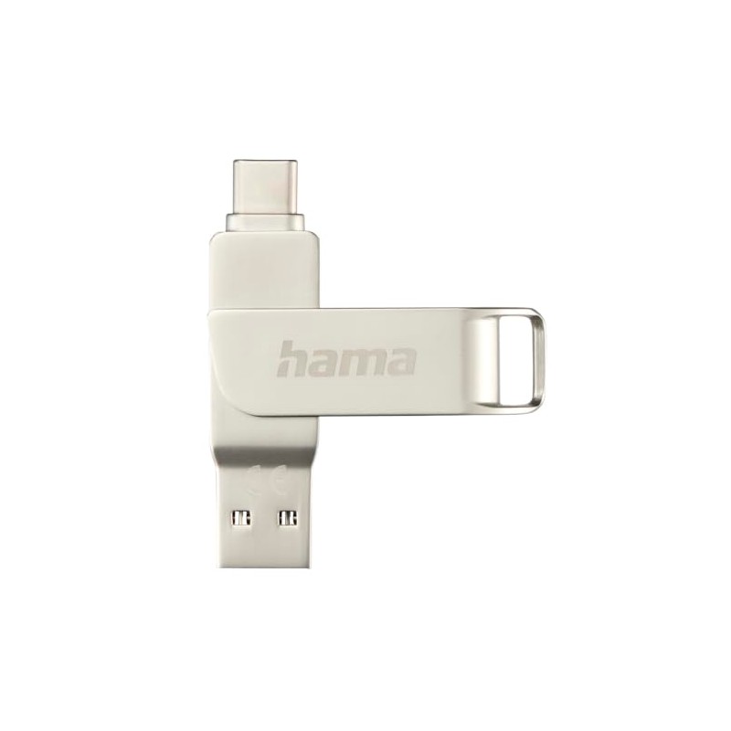 Hama USB Stick, 128 GB, USB C 3.1/3.0, USB A