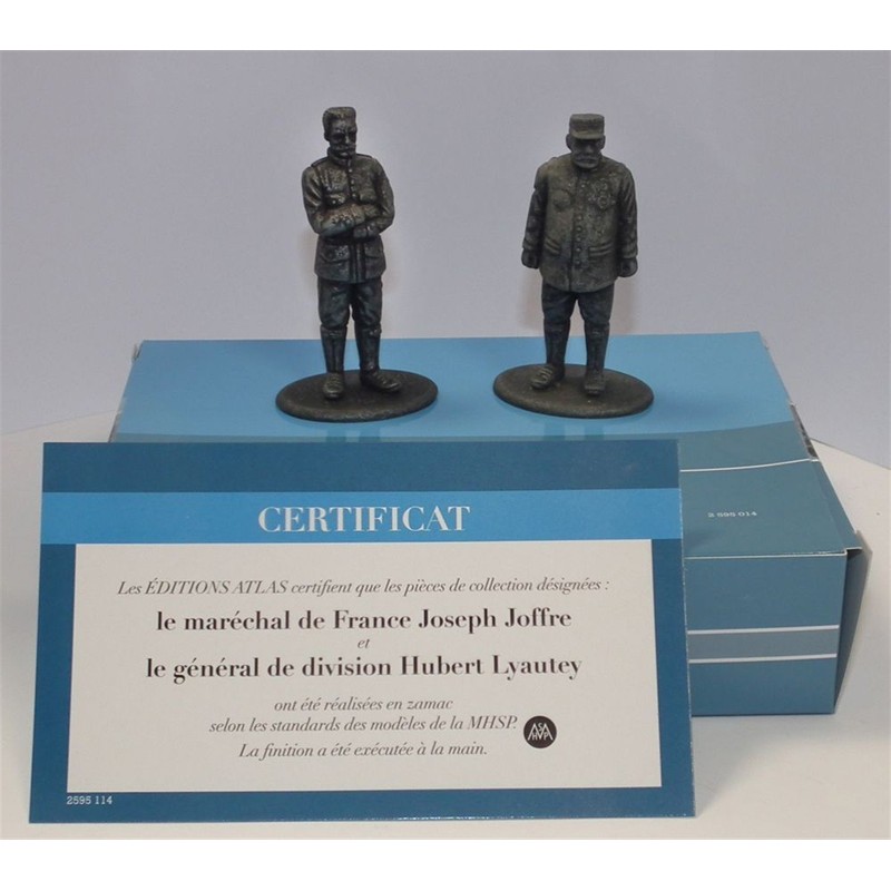 atlas editions WWI Marshall Joffre & General Lyautey 1:24 Scale