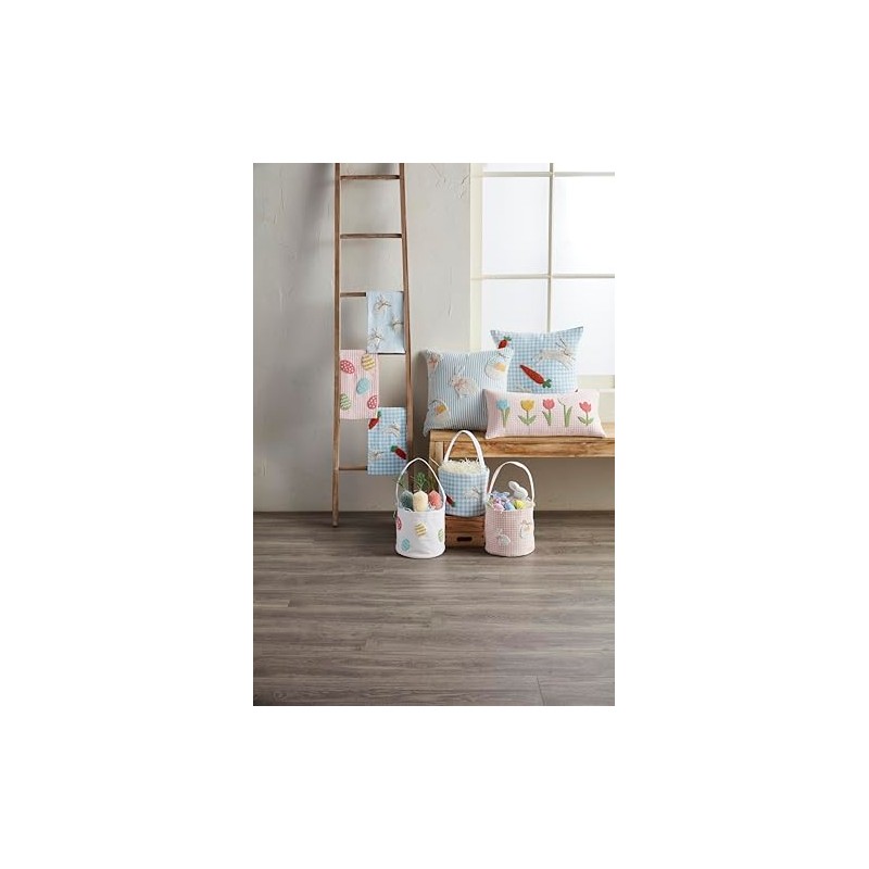 Mud Pie Bunny Easter Pillow, Carrot