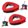 Scrub Brush Mop Head for Vlieda EasyWring 1 Tank System,