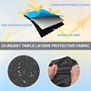 X AUTOHAUX Bimini Top Storage Boot Cover with Light Hole