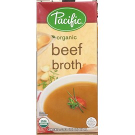 Pacific Organic BEEF BROTH 32oz. (5-Pack)