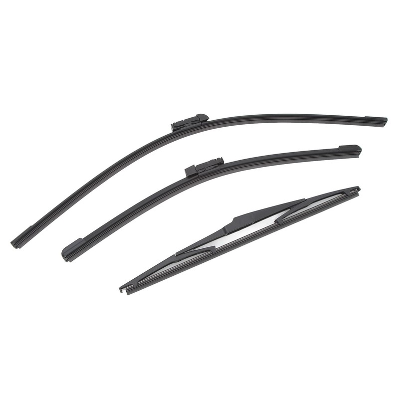 3Pcs Front Windshield Wiper Blades Durable Wiper Blade Replacement for