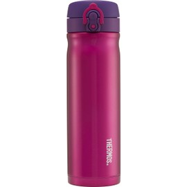 Thermos Stainless Steel Direct Drink Flask, 470 ml - Pink