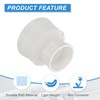 PATIKIL 2Pcs 3" to 2" Duct Reducer PVC Pipe Increaser