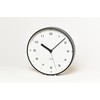 Lemnos LC18-03 WH Lemnos Wall Clock, AIRA AERA, Analog, Aluminum,