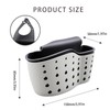 Heran 2 Pack Kitchen Sink Caddy Sponge Holder, Hanging Ajustable